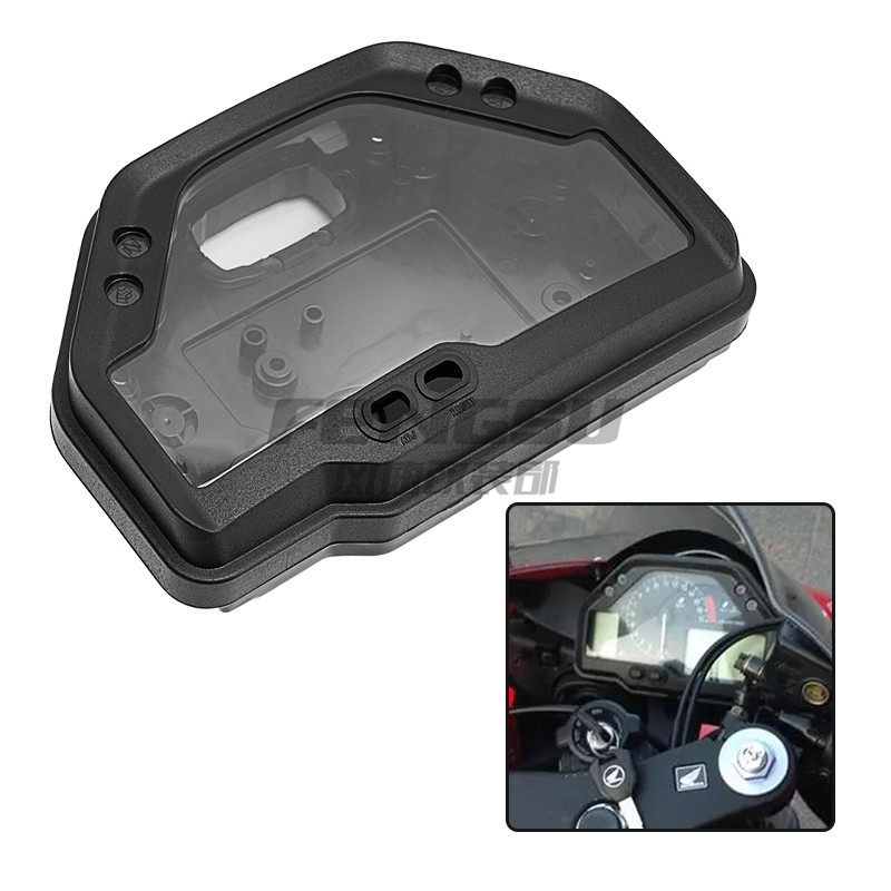 摩托车本T CBR 600 RR F5改装仪表壳外壳按钮按键里程表壳03-06年