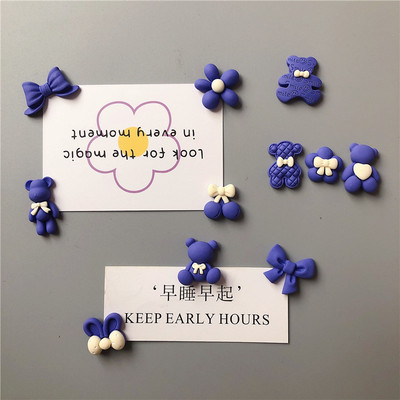 长春花篮洞洞板装饰贴冰箱贴磁贴