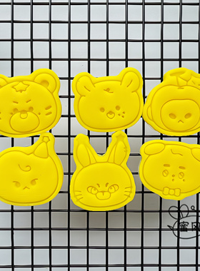 nct127周年庆娃娃卡通饼干模具黏土冰箱贴烘焙印模kpop韩国男团