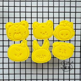 nct127周年庆娃娃卡通饼干模具黏土冰箱贴烘焙印模kpop韩国男团