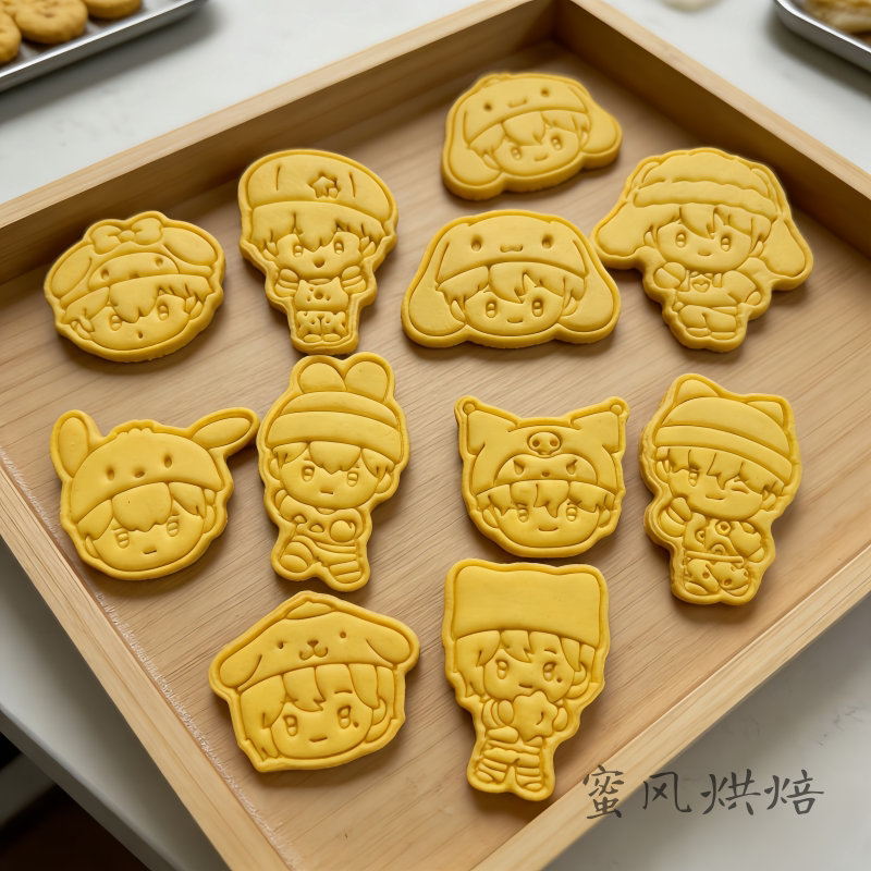 PLAVE韩国男团烘焙饼干模具黏土物料印模斑比银虎诺亚艺俊库洛米图片