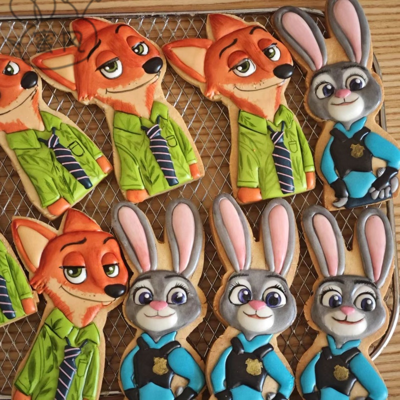 食品级PLA饼干模具疯狂动物城