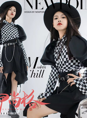 潮童舞台走秀儿童演出服少儿模特T台大赛CCAC礼服比赛表演时装秀