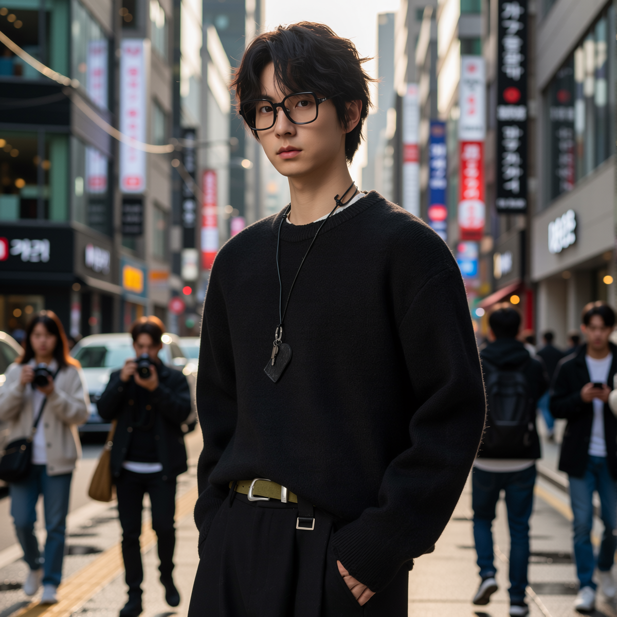 w2x高级感冬季毛衣男士针织衫情侣装冬装上衣打底衫加厚保暖长袖