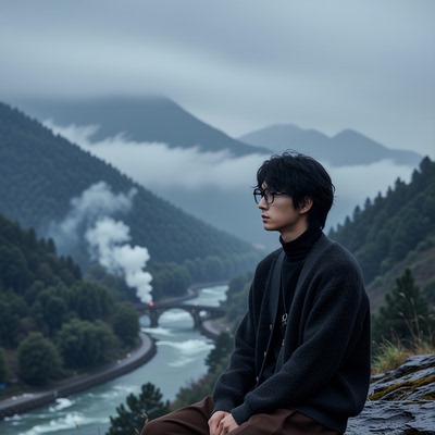 w2x2025新款冬季针织衫男士开衫秋冬保暖羊毛毛衣外套男休闲百搭