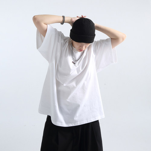 「GRNL」藏不住的慵懒氛围 重磅精梳棉超宽OVERSIZE男女大廓形T恤