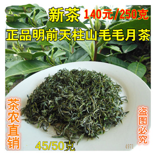 2025新茶安徽绿茶潜山高山茶叶天柱山特产彭河毛毛月云雾剑毫弦月