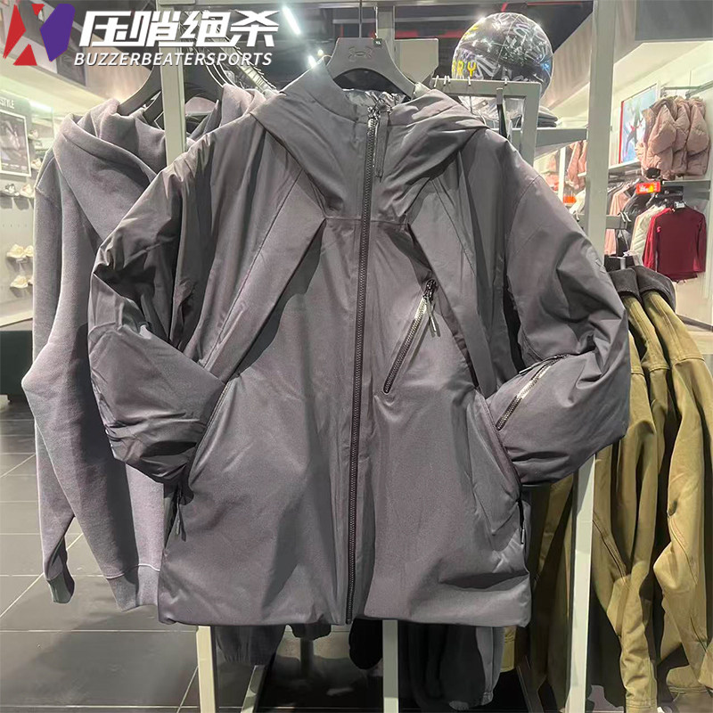 安德玛UA City Explorer男子700蓬运动休闲鸭绒羽绒服6010046