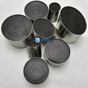 尾气改装金属载体可涂覆金属三元催化器金属载体静音型金属载体