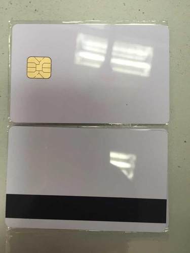 接触式SLE4442IC卡+高抗磁条白卡 4428+高抗磁条复合卡IC卡磁条卡