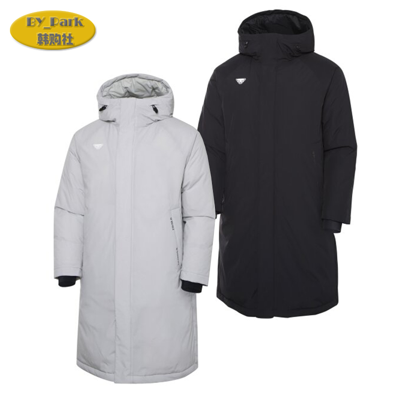 DYNAFIT/雪豹韩国代购冬季男女情侣鸭绒保暖长款羽绒服加厚运动