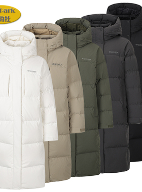 韩国代购DISCOVERY/探索25冬女防风鹅绒保暖长款羽绒服DWDJ68056