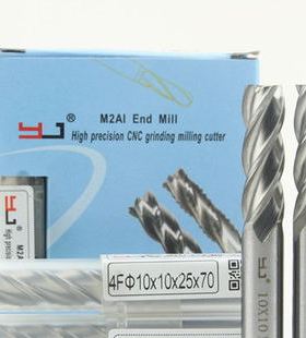 YJ两刃立铣刀2F键槽铣刀河冶超硬M2AL锋钢铣刀不锈钢用淬火钢铝合
