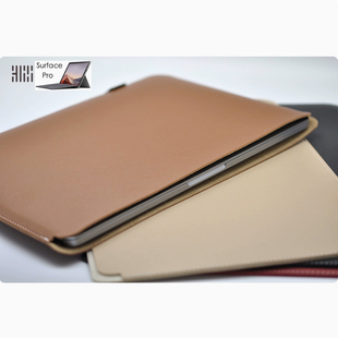 13寸轻薄真皮套 11版 Pro 12.3寸电脑内胆包保护壳laptop 适用微软Surface 13.5英寸简约pro
