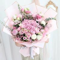 Phalaenopsis rose bouquet, national flower express delivery within the same city, birthday, high school entrance examination and graduation gifts, Tianjin and Chengdu stores thumbnail 7