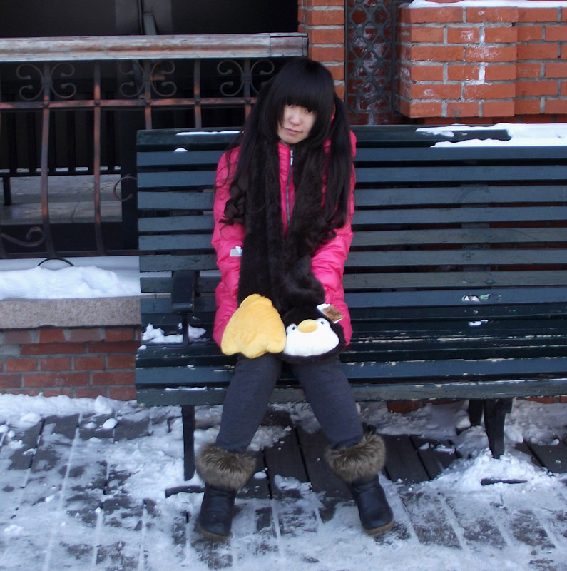 秋冬香港color rich围巾手套二件套 表白女生礼物圣诞新年 送女友