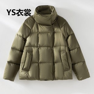 小个子鹅绒服泡芙羽绒服高货高级感面包服女2025短款保暖防风外套