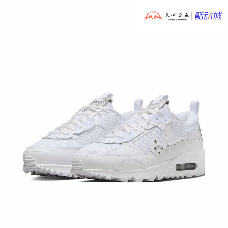 耐克 NIKE AIR MAX 90 FUTURA 女子气垫缓震休闲跑步鞋FQ8888-100