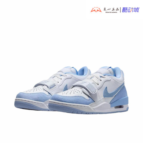 AIR JORDAN LEGACY AJ312白蓝运动鞋低帮复古运动板鞋 FQ7827-104