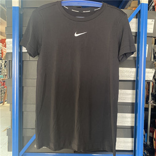 耐克Nike 跑步运动训练休闲透气短袖 T恤CU3121 010 女子夏季