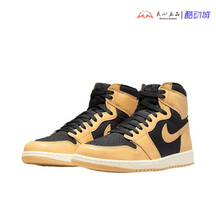 AJ1男子棕褐色传家宝男子高帮复古篮球鞋 Air Jordan 202 555088