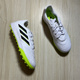 ADIDAS 牛皮人草防滑碎钉足球鞋 COPA GZ2522 Pure.3 阿迪达斯