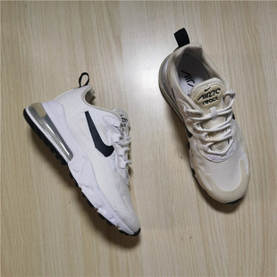 Nike AIR MAX270 101 耐克 女子黑白气垫运动增高跑步鞋 CI3899