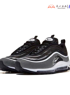 耐克 Nike Air Max 97 男子大气垫舒适运动休闲跑步鞋 918356-006