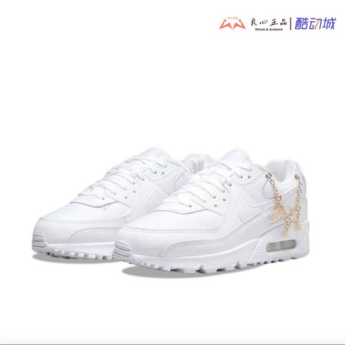 女子白金链休闲运动跑步鞋