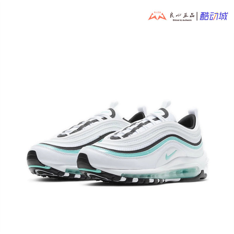 耐克 Nike Air Max 97 女子大气垫白蓝运动休闲跑步鞋 CZ3574-130