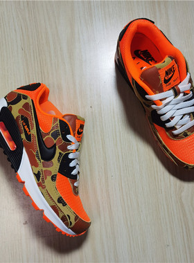 耐克 Nike Air Max 90 Atmos 联名迷彩气垫跑步鞋 CW4039-800