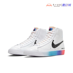 DC3281 耐克Nike 101 电玩开拓者反光夜光女子板鞋 BLAZER MID