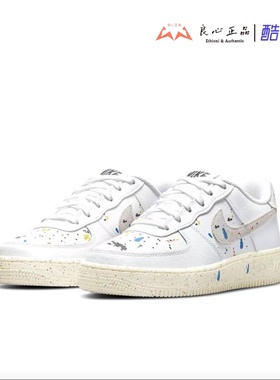 耐克 Nike Air Force 1AF1彩泼墨空军一号运动板鞋CZ0339-001-100