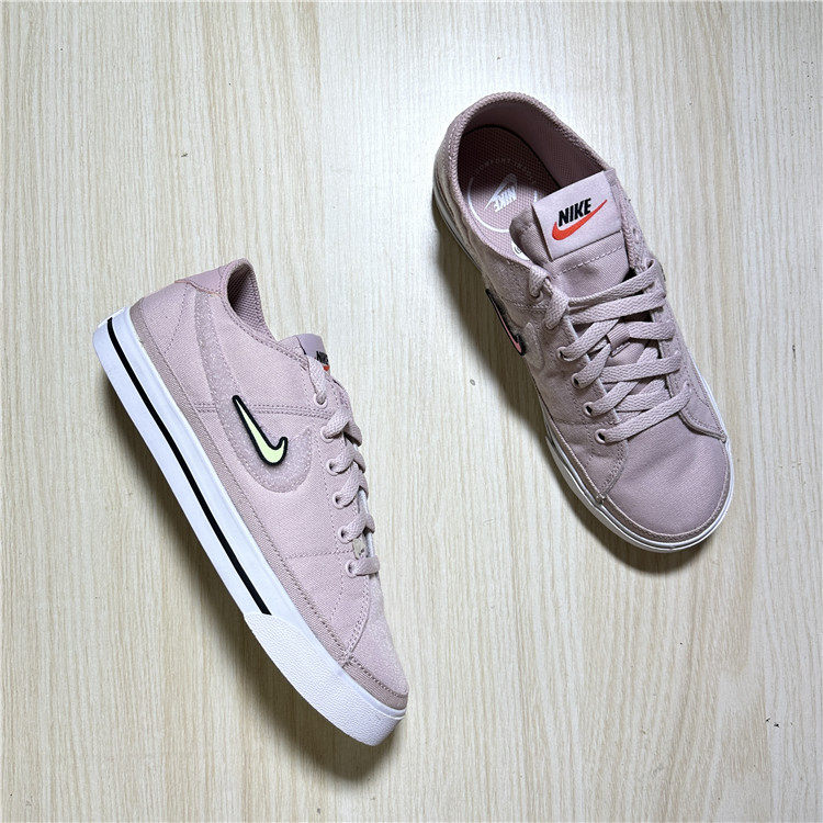 耐克 Nike Court Legacy 樱花粉休闲舒适运动帆布板鞋 DD2058-600