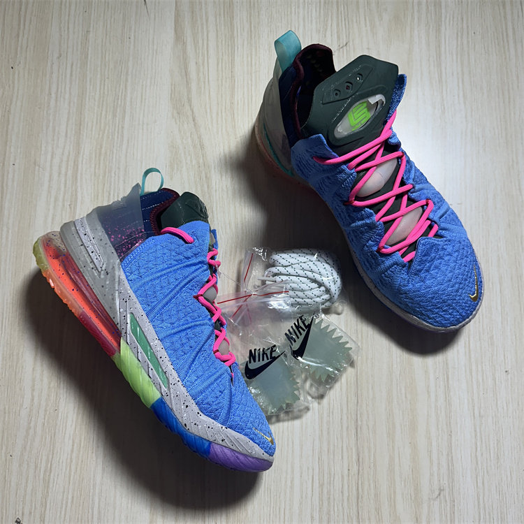 耐克/Nike LEBRON XVIII 詹18 实战训练篮球鞋 DM2814-400