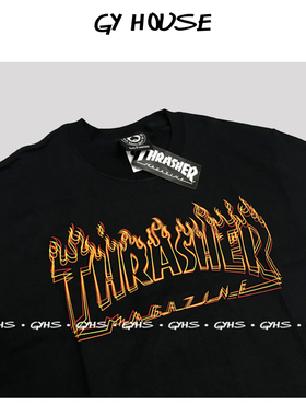 【羔羊House】Thrasher Richter 美版 限定重影幻影火焰 短袖T恤