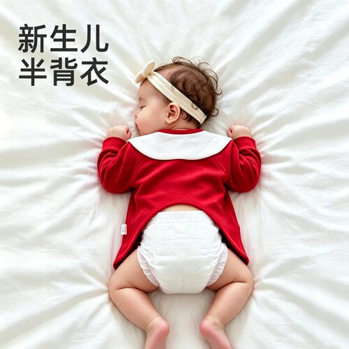 【红装小马纯棉舒悦】纯棉半背衣