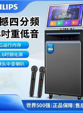可议价】飞利浦SD299PLUS广场舞视频机K歌音箱点歌机麦克风音响