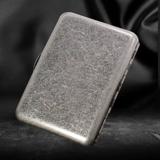 Ретро бронзовый маленький портативный металлический портсигар, подарок на день рождения