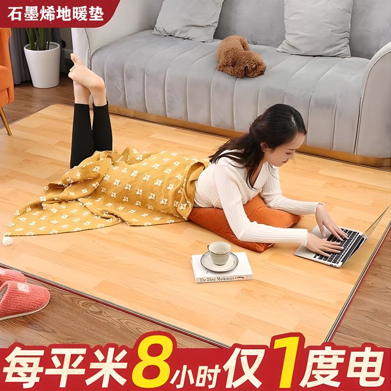 石墨烯碳晶加热客厅电热毯遥控101W以上家用地暖垫