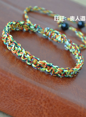 手工编织金刚结如意端午节五彩绳