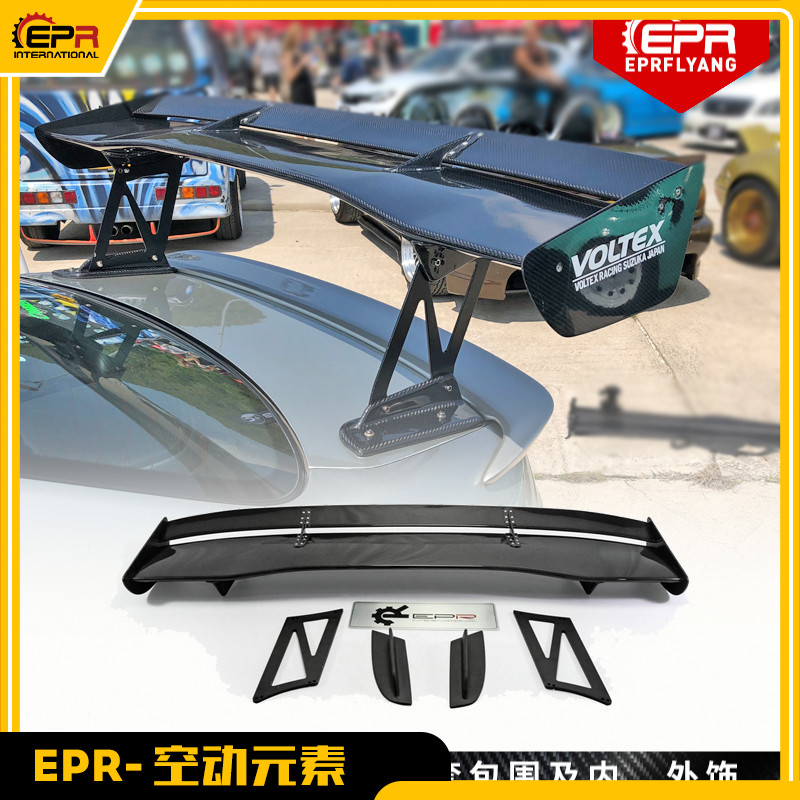 EVO10GT尾翼VOLTEX碳纤汽车改装