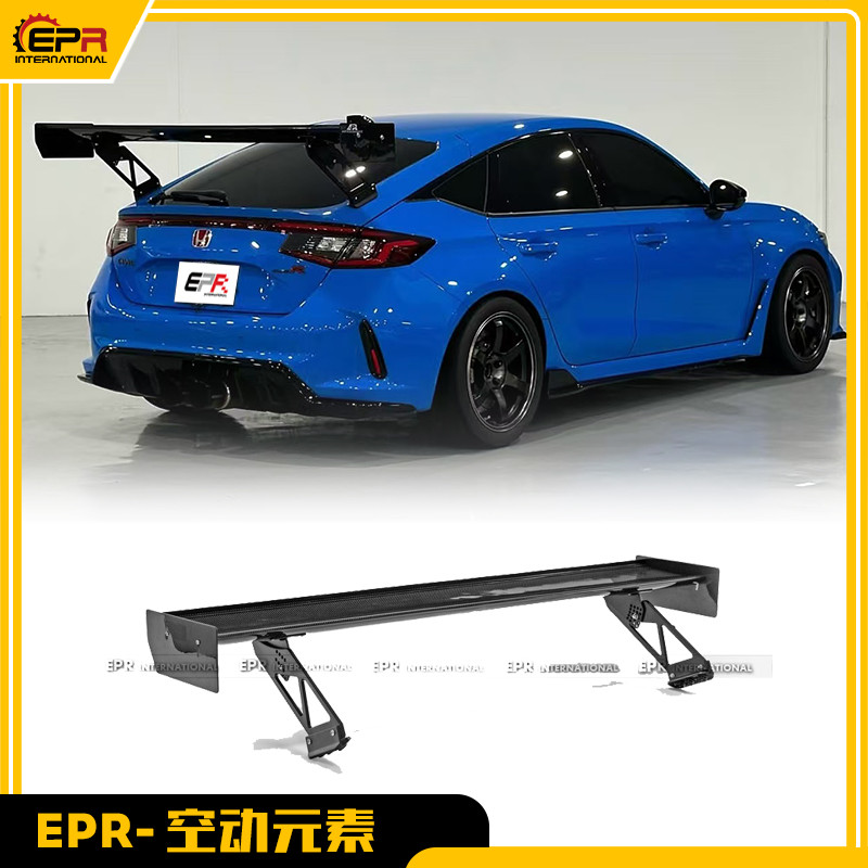 思域FL5碳纤维APR款GT大尾翼改装