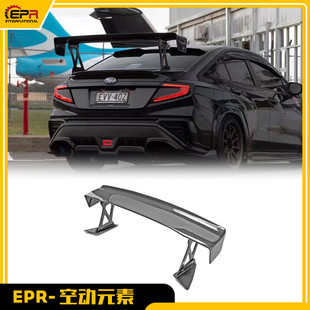 碳纤维 适用于斯巴鲁VBH WRX 21新款 件 EUR大尾翼扰流翼GT尾翼改装
