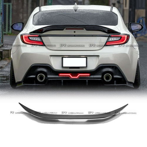 适用于丰田 GR86 BRZ 碳纤维鸭尾翼扰流定风翼粘贴改装