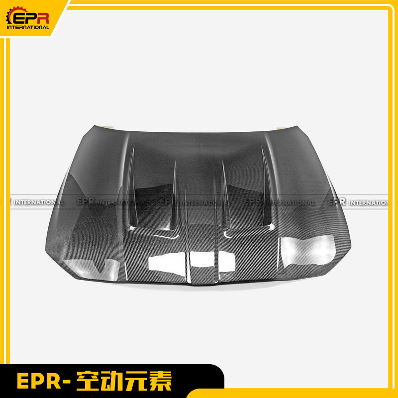 适用于宝马 BMW M3 G80 M4 G82 碳纤维N款前机盖开孔散热引擎盖