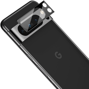 imak适用谷歌Pixel 8 Pro镜头膜曜黑版镜头膜一体式Google Pixel 8 Pro手机摄像头保护贴膜高清防划耐磨