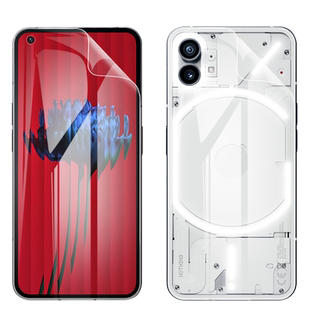 IMAK适用于Nothing phone 1全屏水凝膜Nothing phone One 5G高清背贴后膜后盖贴膜软性防爆膜手机屏幕贴膜2片