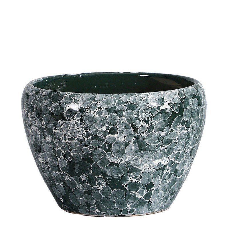 陶瓷花盆北欧风格特大号大口径室内外发财树绿萝盆栽创意