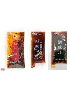 金葵油泼辣子调味汁醋包
